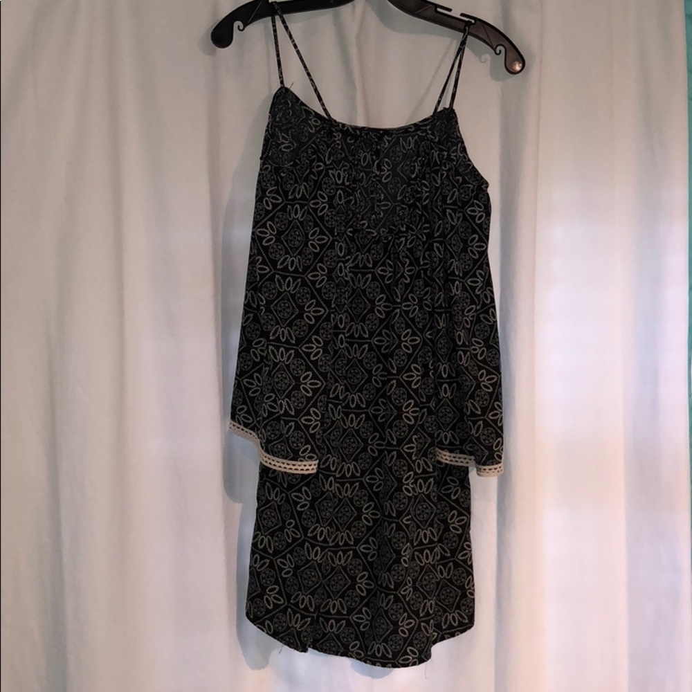 Black tunic dress